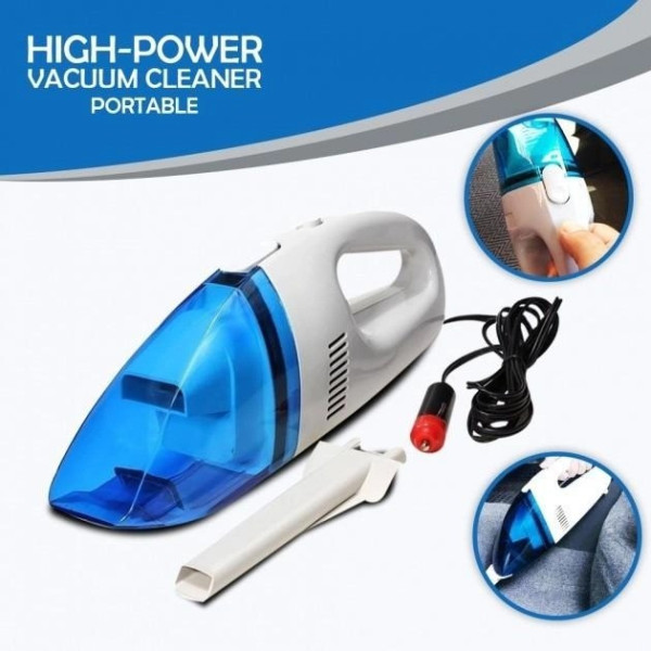 Ручной пылесос Автомобильный  с насадкой и функцией сбора воды 60 Вт High-power Portable Vacuum Cleaner