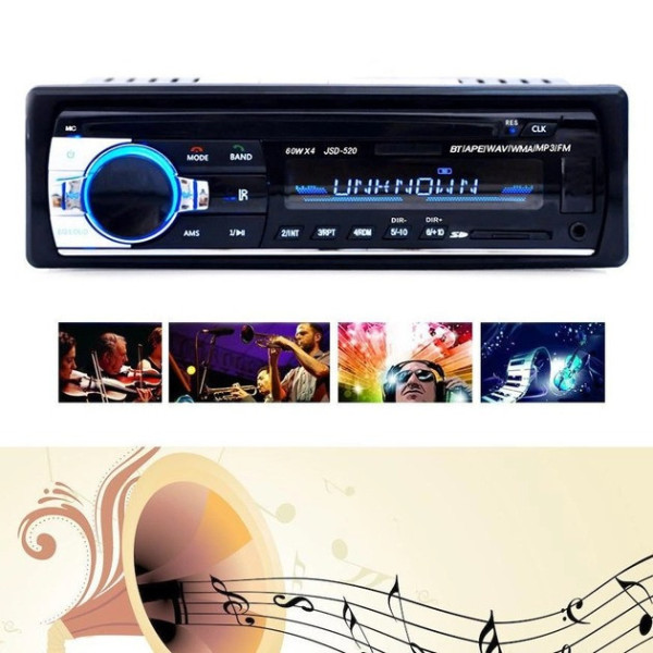 Автомагнитола MP3-520BT с Bluetooth