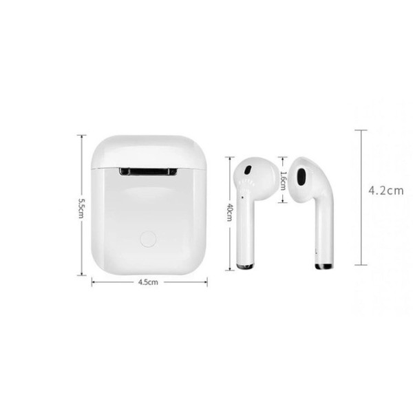 Беспроводные наушники сенсорные с магнитным кейсом TWS i12 5.0 Bluetooth