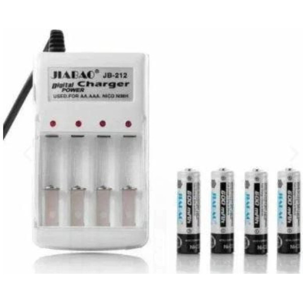 Зарядное устройство с аккумуляторами Jiabao Digital Charger JB-212 AAA