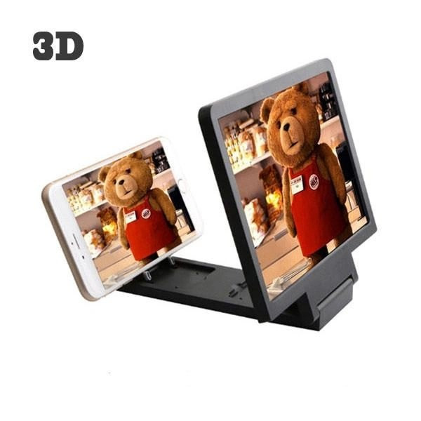Увеличитель экрана для смартфона Черный 3D Enlarged Screen