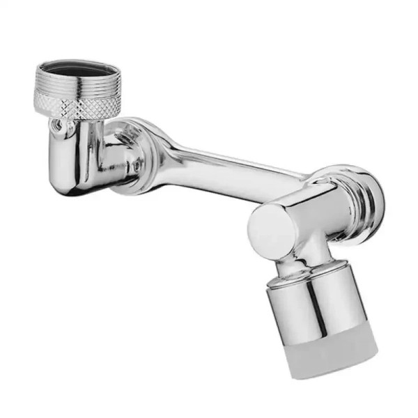 Насадка на кран для смесителя Аэратор  Faucet splash head. Поворотная головка на 1080 градусов 2 режима