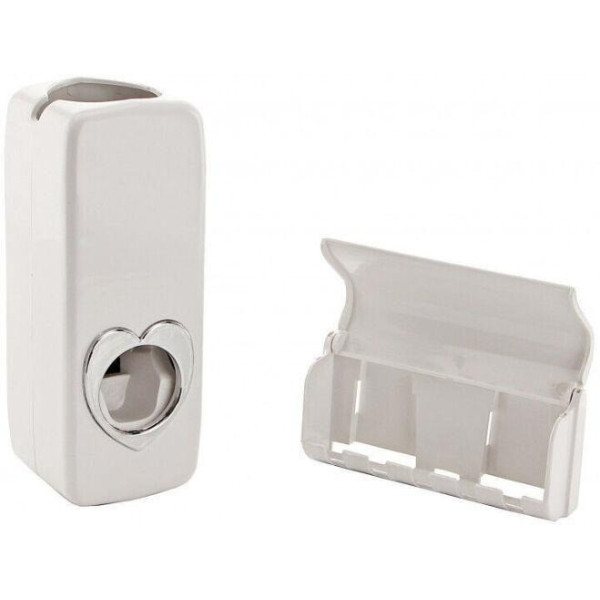 Дозатор зубной пасты и держатель зубных щеток Toothpaste Dispenser JX-889 Автоматический