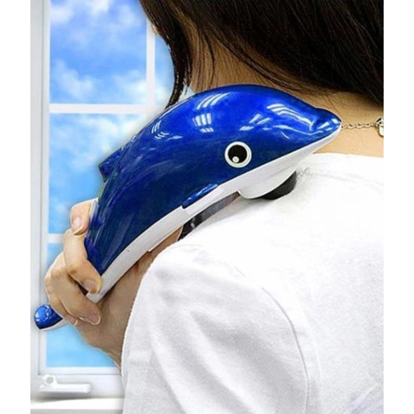 Массажер Дельфин для тела Dolphin Massager для похудения массажа шеи Ручной