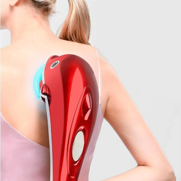 Массажер Дельфин для тела Dolphin Massager для похудения массажа шеи Ручной