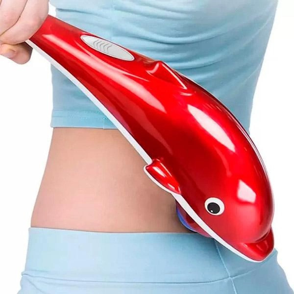 Массажер Дельфин для тела Dolphin Massager для похудения массажа шеи Ручной