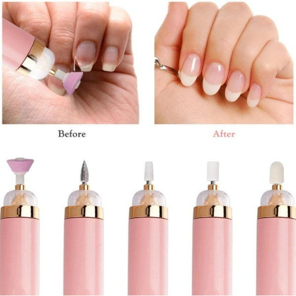 Портативный фрезер для маникюра и педикюра FLAWLESS SALON NAILS
