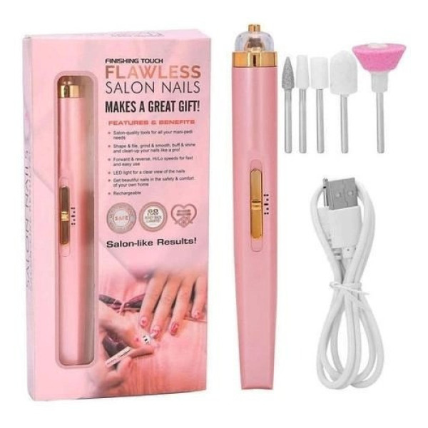 Портативный фрезер для маникюра и педикюра FLAWLESS SALON NAILS