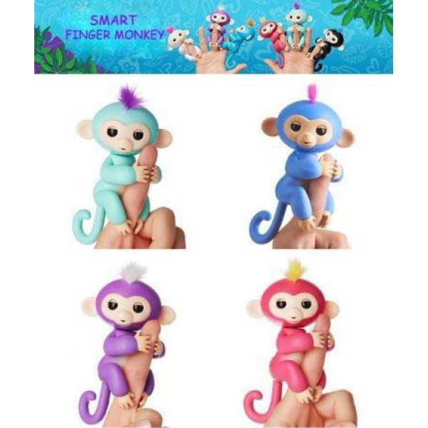Умная игрушка обезьянка Fingerlings Monkey