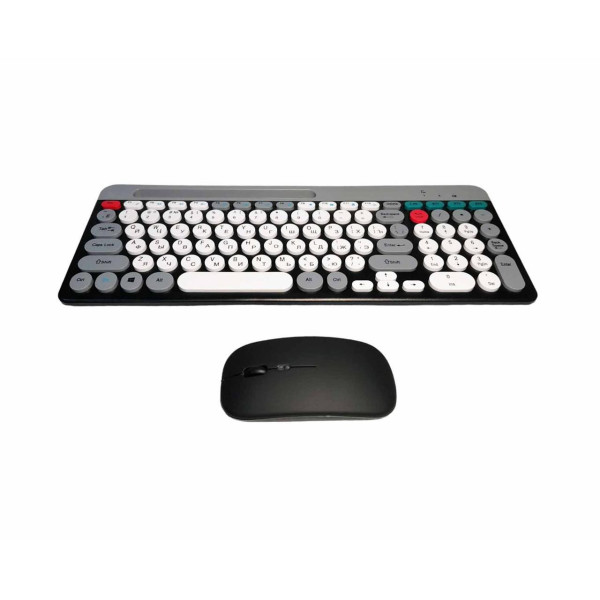 Беспроводная клавиатура и мышка Комплект 2 в 1  Wireless suit ZYG 806 2.4Ghz Bluetooth