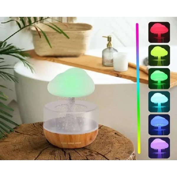 Ночник увлажнитель с эффектом дождя Cloud Rain Humidifier ночник увлажнитель с эффектом дождя