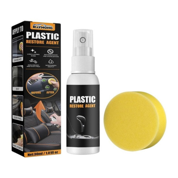 Средство для полировки автомобильных пластиковых деталей 30 мл PLASTIC RESTORE