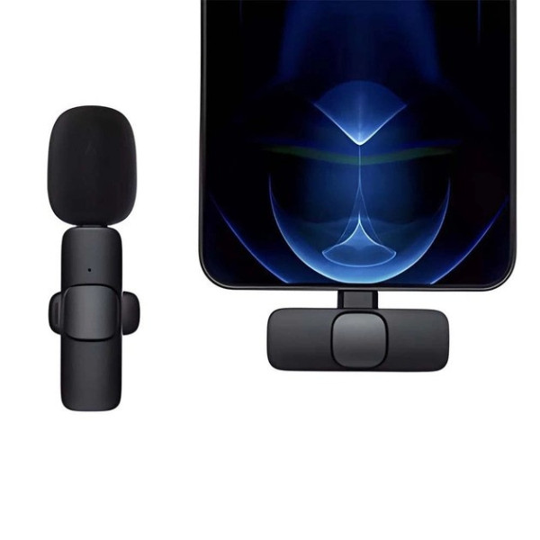 Петличный беспроводной микрофон К9 для блогера K9-IP Lightning или Type-C