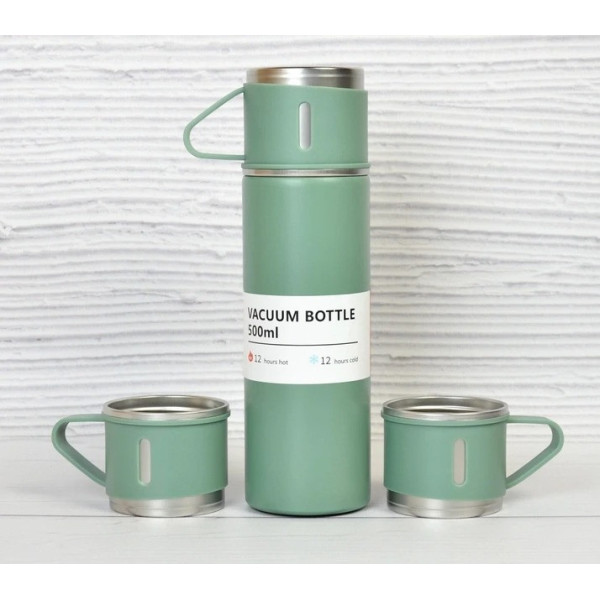 Термос + 2 чашки Vacuum cup LY-526