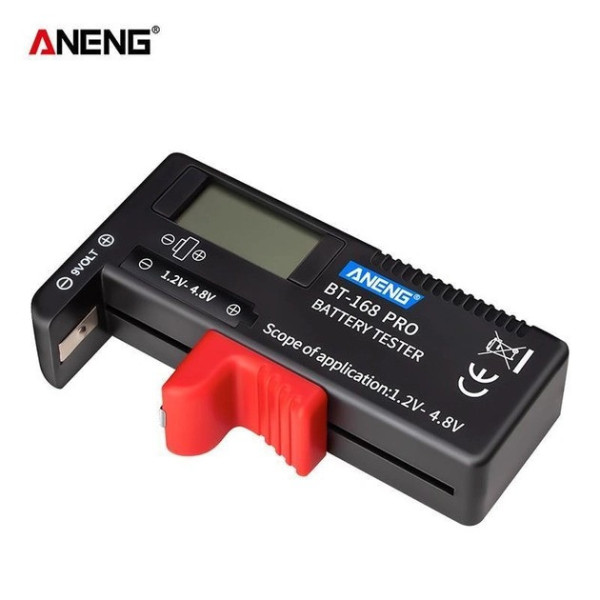 Тестер батареи аккумулятора электронная ANENG BT-168 PRO тестер батареи 18650