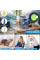 Портативный мини кондиционер Air Cooler Fan 4в1 ночник USB Увлажнитель c LED подсветкой