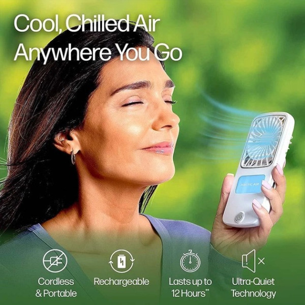 Ручной портативный мини вентилятор Arctic Air Pocket Chill