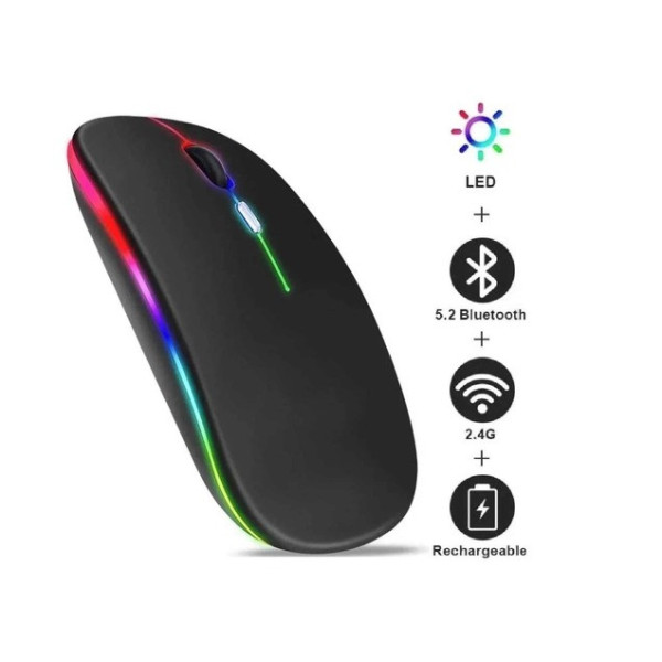 Компьютерная мышь с аккумулятором Bluetooth + 2.4GHz беспроводная X-Game