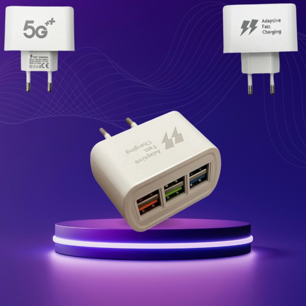Зарядное устройство для телефона Адаптер питания быстрой зарядки на 6 USB порта FAST CHARGER 3.1А 5G