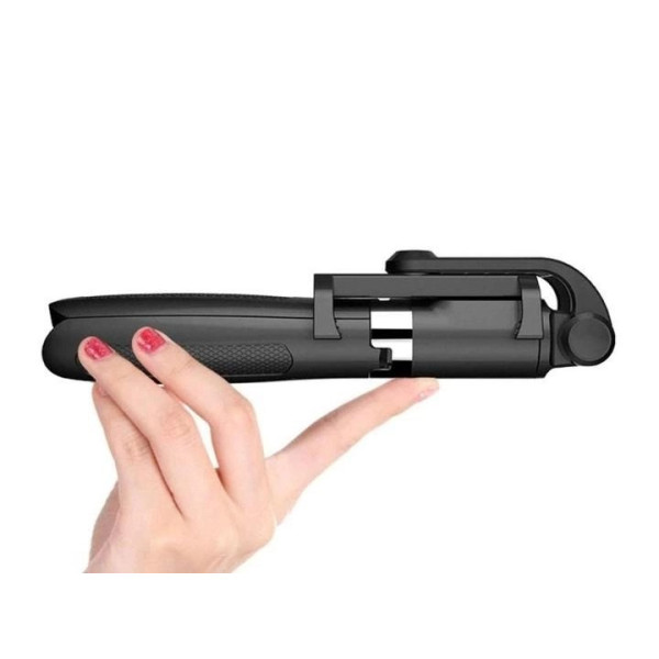 Держатель для Телефона селфи палка Монопод-трипод и штатив с пультом Bluetooth Unit L01 Black