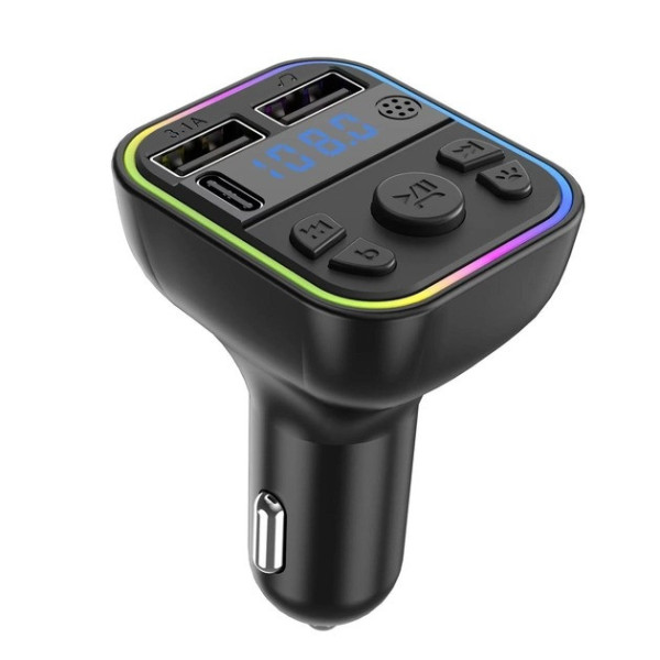 Автомобильный трансмиттер FM-передатчик Bluetooth 5.0 Car FM Player G39 Car  FM Модулятор в автомобиль