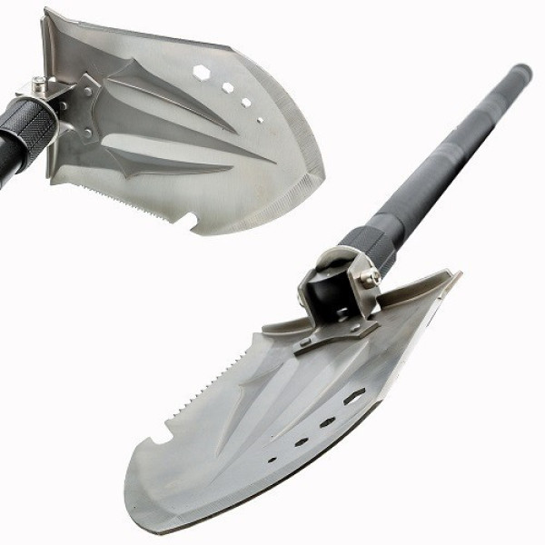 Складная лопата-мультитул 10-в-1 Multifunctional shovel ES-118 лопата с чехлом Складная