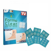 Пластыри Formu Clear от папиллом и бородавок в наборе 30 штук