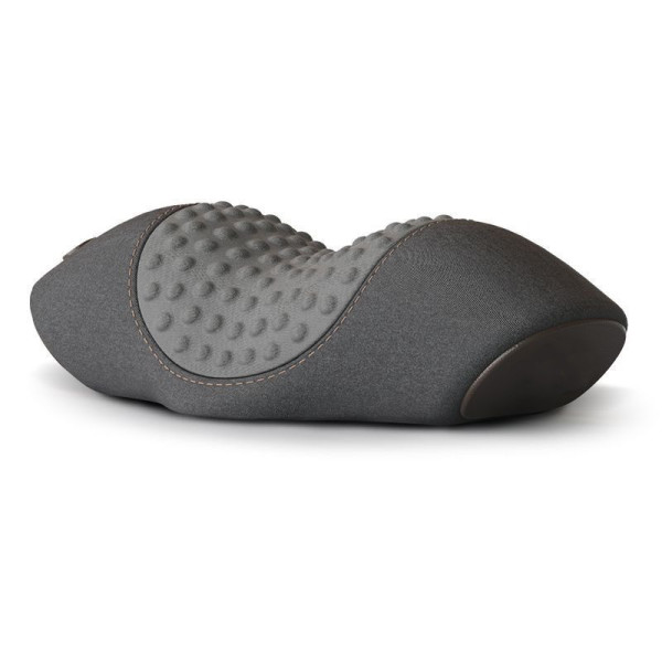 Ортопедическая массажная подушка для шеи PILLOW LY-344 компактная Grey