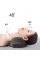 Ортопедическая массажная подушка для шеи PILLOW LY-344 компактная Grey