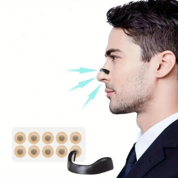 Назальный магнитный расширитель дыхания Premier Nasal Dilator Black