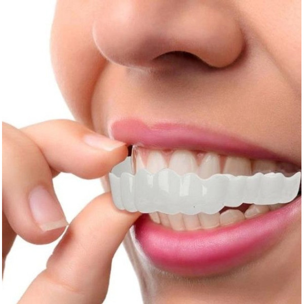 Виниры Smile Veneers для зубов снеп он смайл 2 челюсти съемные