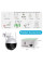 Уличная поворотная IP-камера СAD N6 V380 Wifi 6 Мп камера видеонаблюдения вайфай внешняя