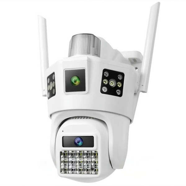 Уличная поворотная IP-камера поворотная 4G камера 12Мп с датчиком движения