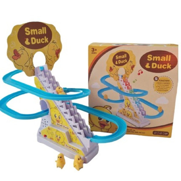 Утиная трасса Small Duck интерактивная для детей с подъемным механизмом 3 уток