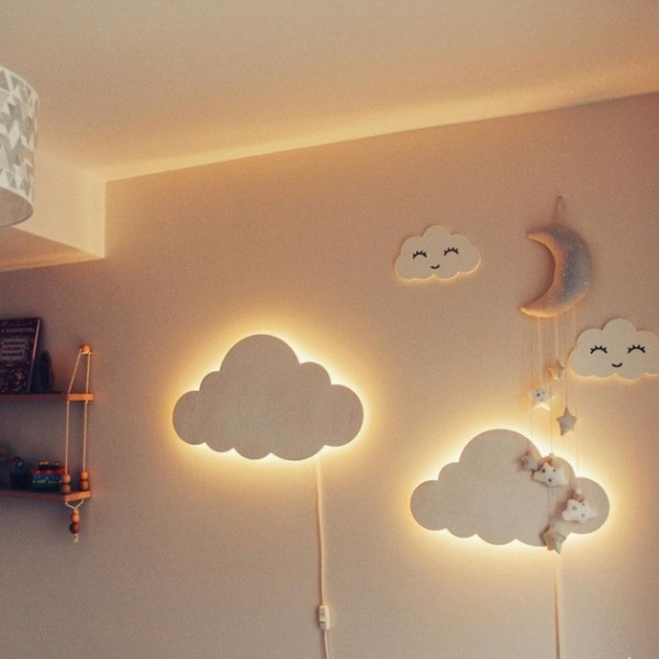 Детский ночник Cloud Lights AND HA-43 с мягким светом Белый