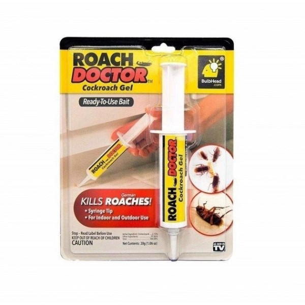 Гель от тараканов и ползающих насекомых Roach Doctor Cockroach Gel 30 г / Средство защиты от вредителей
