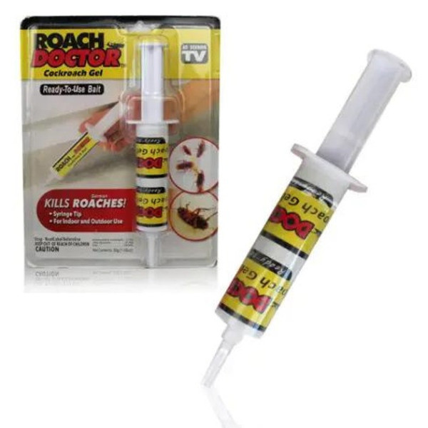 Гель от тараканов и ползающих насекомых Roach Doctor Cockroach Gel 30 г / Средство защиты от вредителей