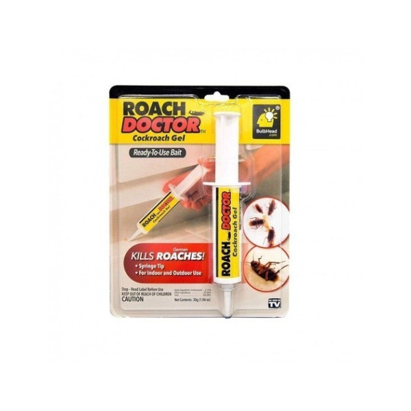 Гель от тараканов и ползающих насекомых Roach Doctor Cockroach Gel 30 г / Средство защиты от вредителей
