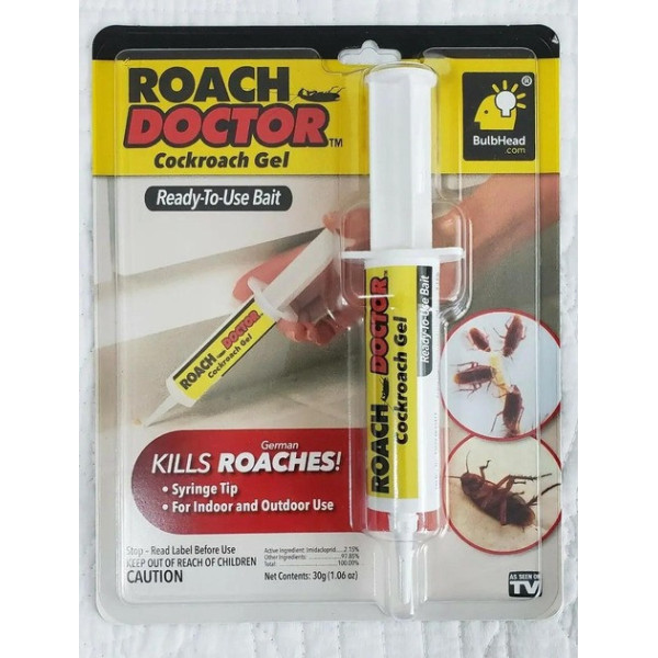 Гель от тараканов и ползающих насекомых Roach Doctor Cockroach Gel 30 г / Средство защиты от вредителей