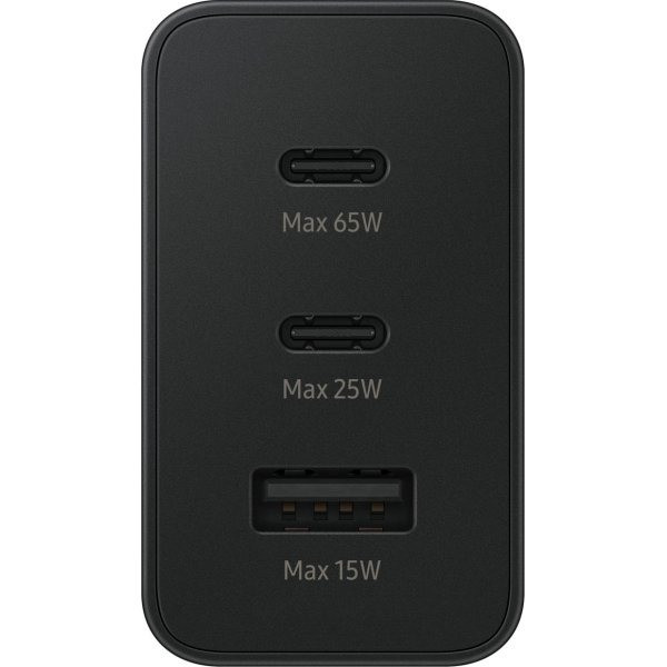 Сетевое зарядное устройство 65W, Зарядное устройство 65W Trio 2xUSB-C