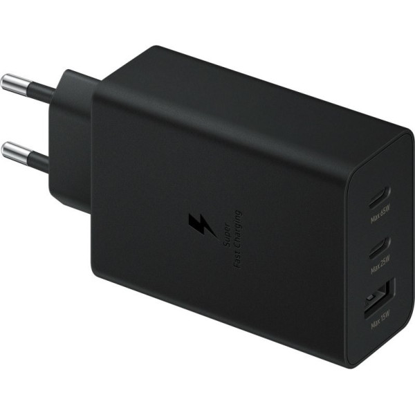 Сетевое зарядное устройство 65W, Зарядное устройство 65W Trio 2xUSB-C