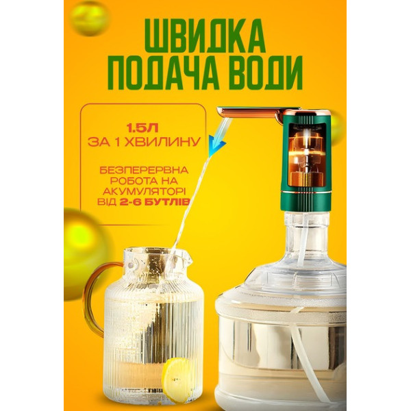 Автоматическая портативная электрическая помпа для воды Clover К16