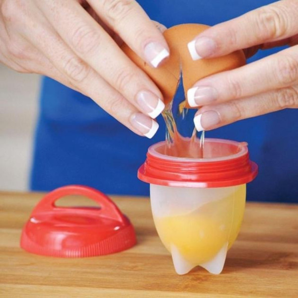 Формы для варки яиц без скорлупы Cиликоновые Silicone Egg Boil