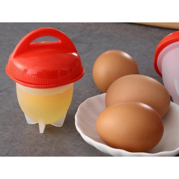 Формы для варки яиц без скорлупы Cиликоновые Silicone Egg Boil