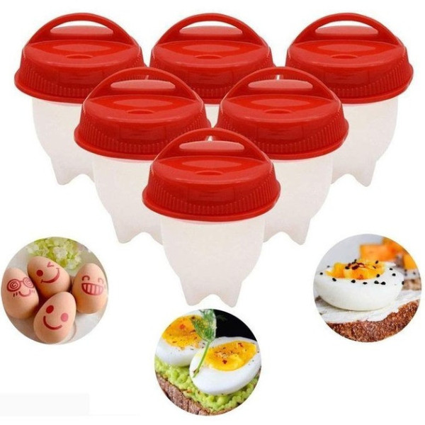 Формы для варки яиц без скорлупы Cиликоновые Silicone Egg Boil