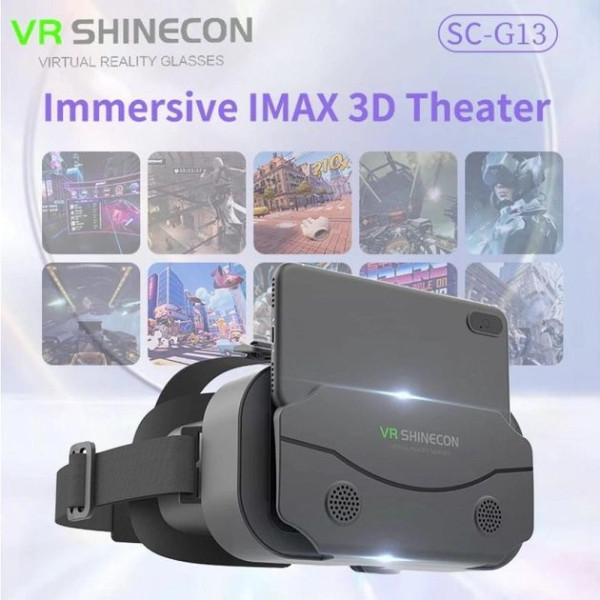 Виар очки SHINECON VR SC-G13 + ПУЛЬТ, 3D очки для смартфонов, Очки виртуальной реальности