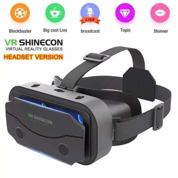 Виар очки SHINECON VR SC-G13 + ПУЛЬТ, 3D очки для смартфонов, Очки виртуальной реальности