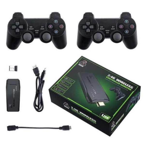 Портативная игровая консоль Stick HDMI / Ретроконсоль с беспроводным контроллером 2.4G