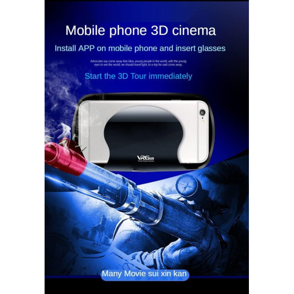 Виар очки SHINECON VR SC-G13, 3D очки для смартфонов, Очки виртуальной реальности