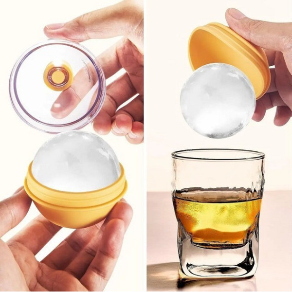Форма для льда Шарик 6см Ice Ball Форма для кубиков льда ледяной шар